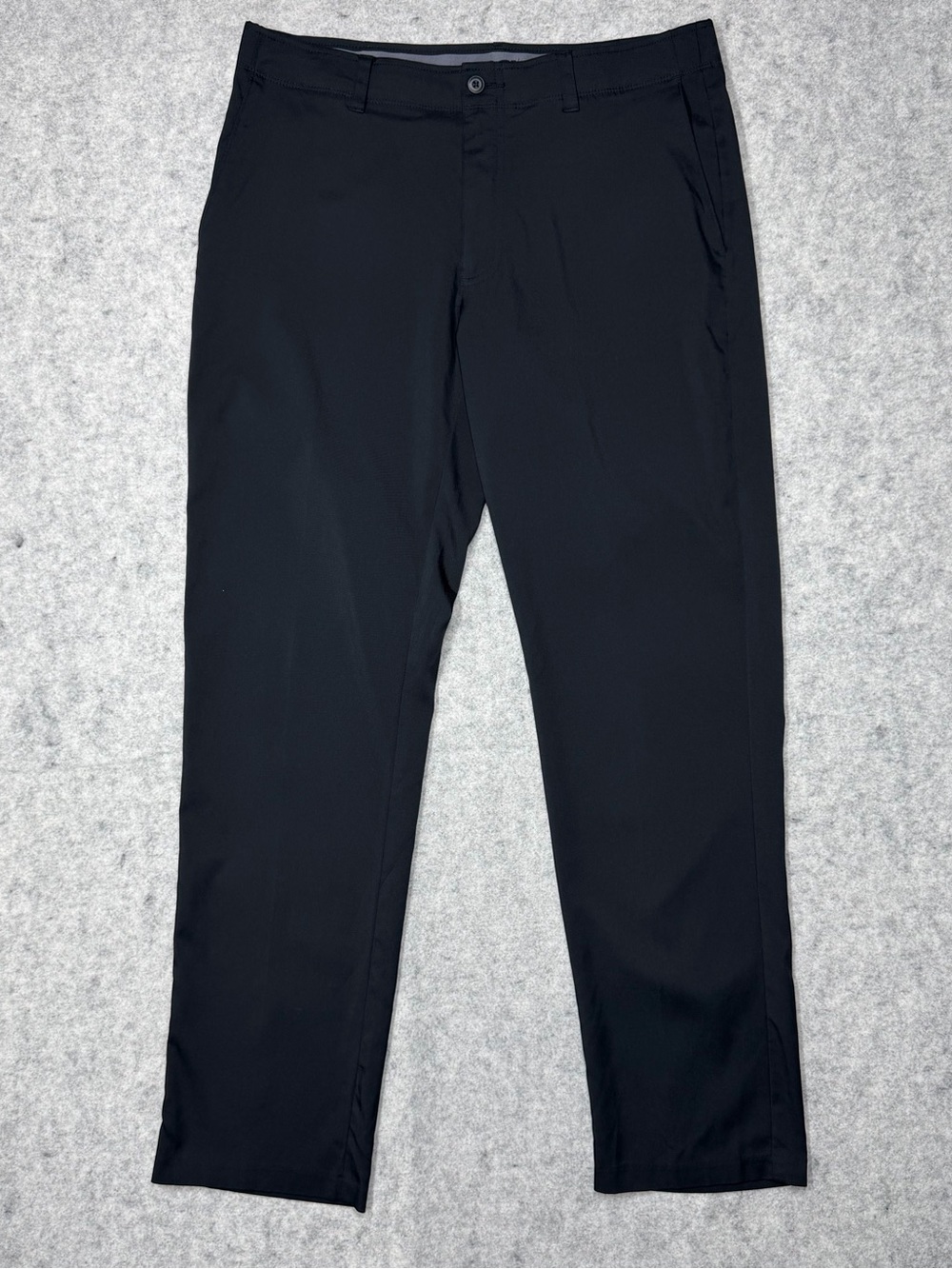 PGA TOUR Men’s Performance Golf Pants Black 34x32 Active Stretch Flat Front